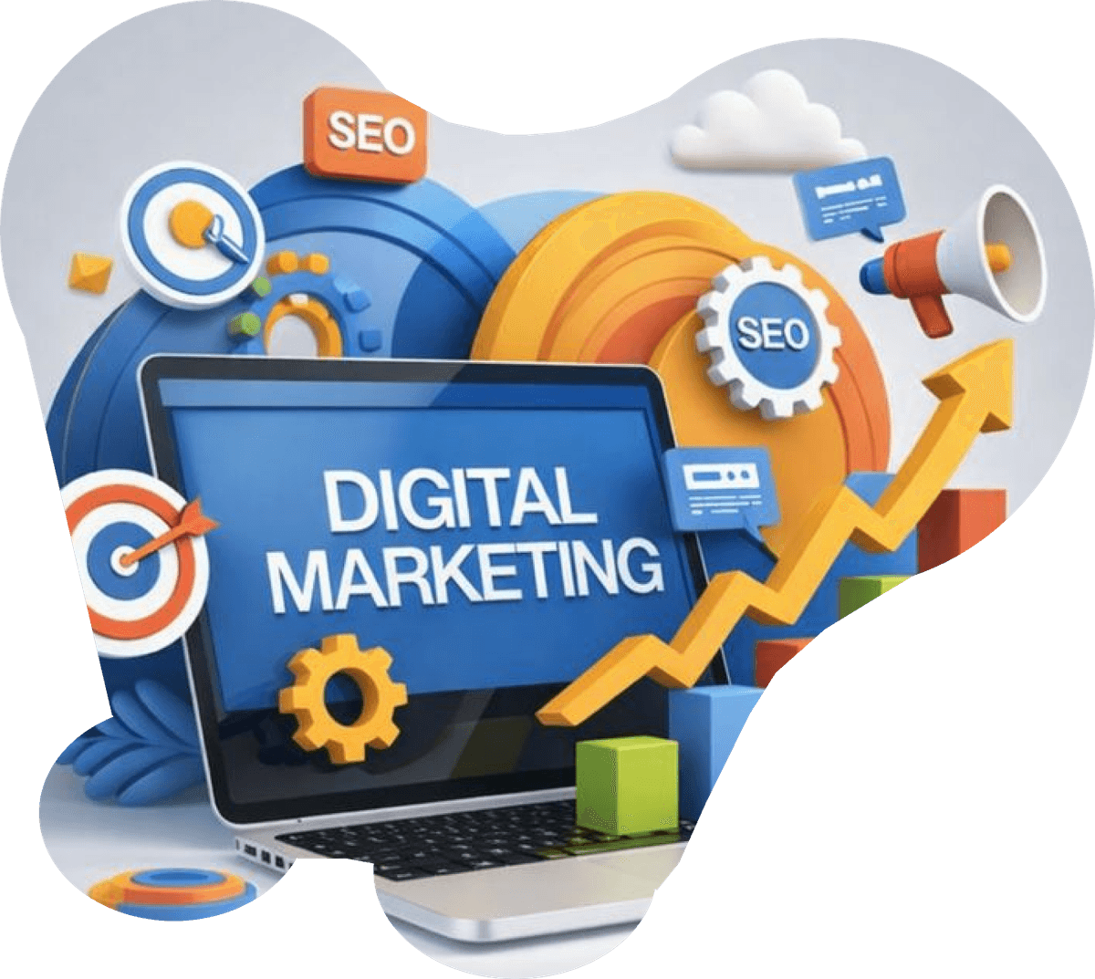 Digital Marketing Illustration